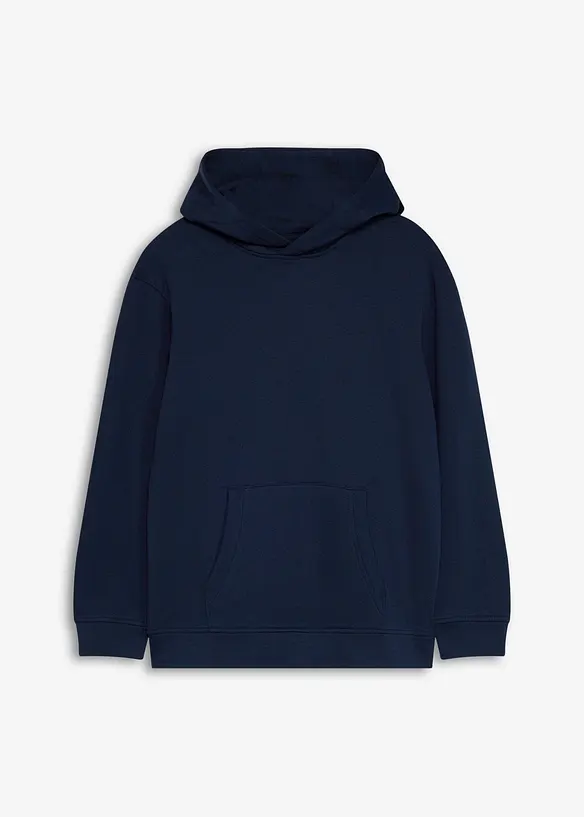 Sweat &agrave; capuche en mati&egrave;re douce, bonprix
