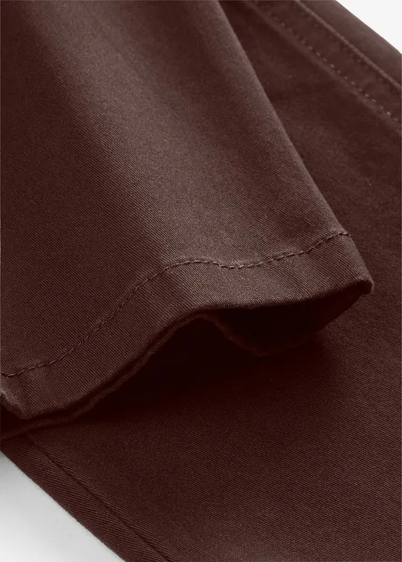 Gerade Twillhose mit hohem Bund, bonprix