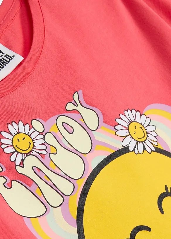Smiley T-Shirt aus reiner Baumwolle, SmileyWorld