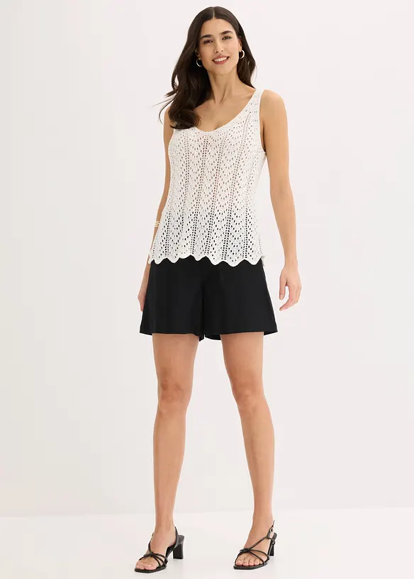 T-shirt en maille, bonprix