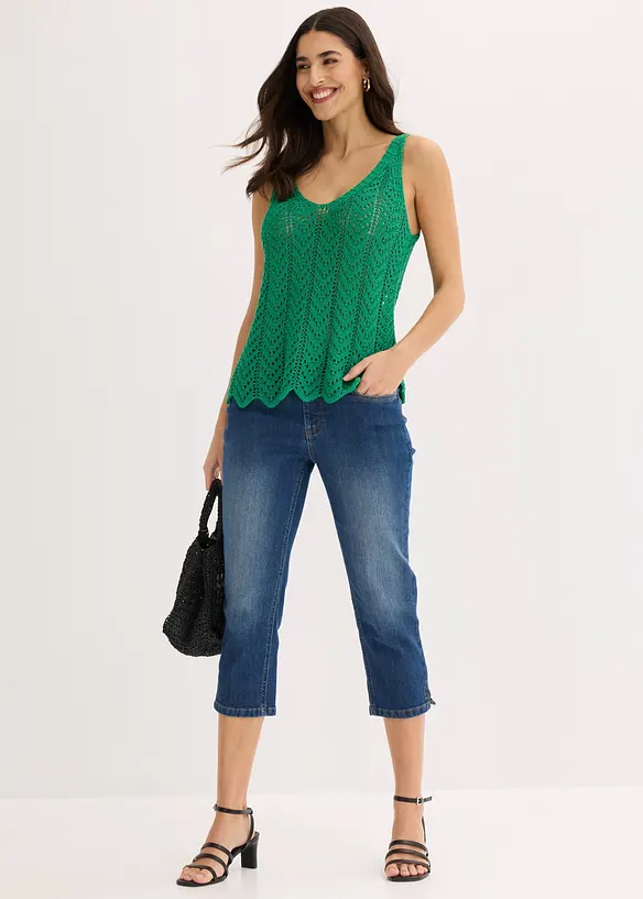 T-shirt en maille, bonprix