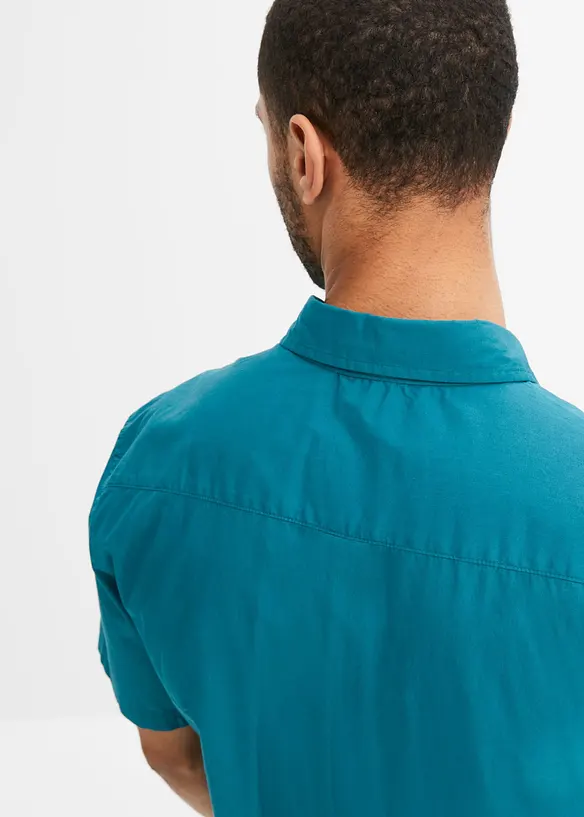 Kurzarmhemd aus Baumwolle in Regular Fit, bonprix