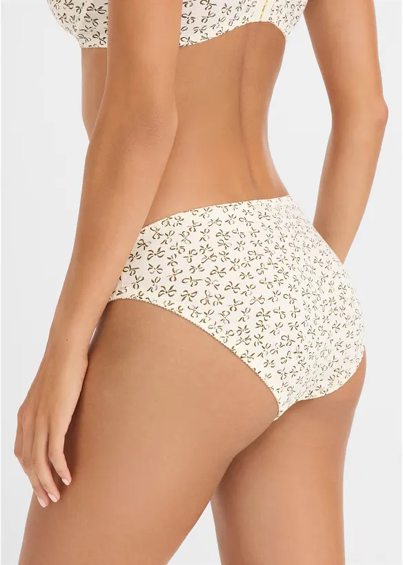 Slip mit femininem Druck (3er Pack), bonprix