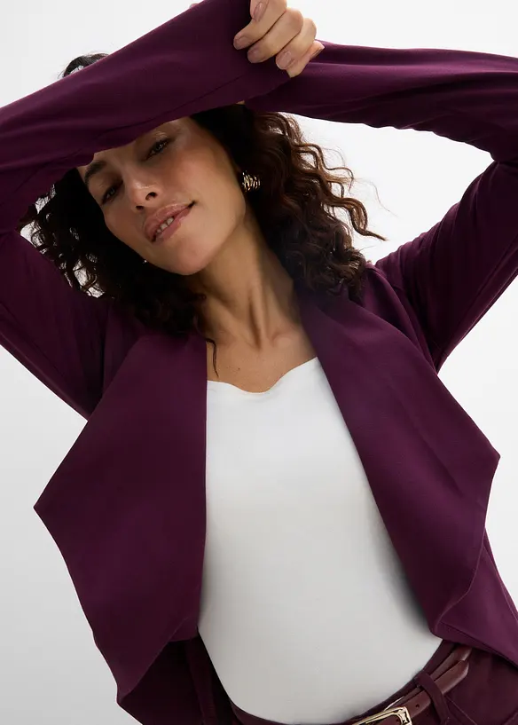 Blazer en jersey Punto di Roma, bonprix