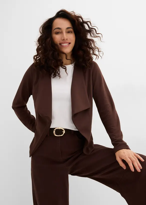 Jersey-Blazer aus Punto di Roma, bonprix