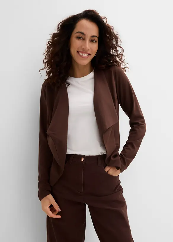 Jersey-Blazer aus Punto di Roma, bonprix