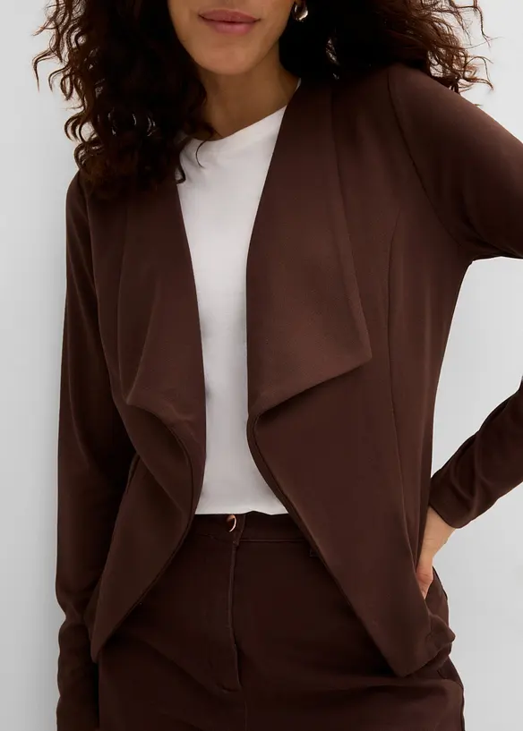 Jersey-Blazer aus Punto di Roma, bonprix
