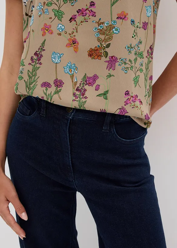 Blouse manches courtes, bonprix