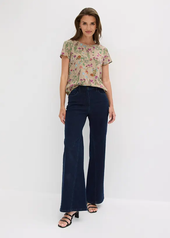 Blouse manches courtes, bonprix