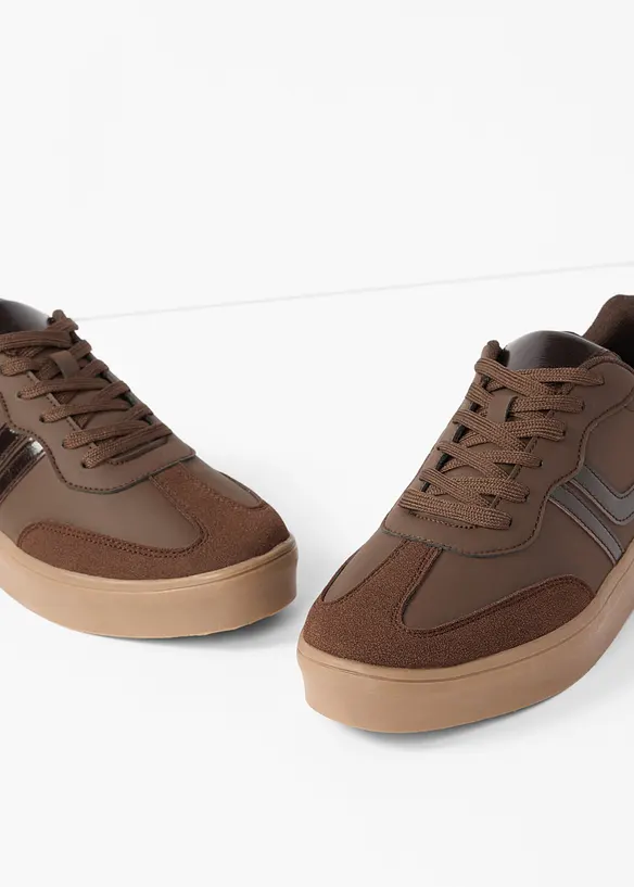 Plateau-Sneaker im Retrolook, bonprix