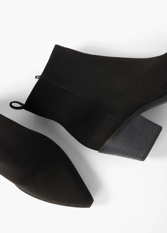 Bottines santiags &agrave; talon carr&eacute;, bonprix