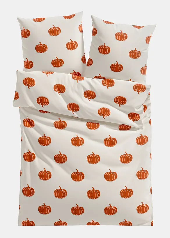 Parure de lit en coton m&eacute;lang&eacute;, bonprix
