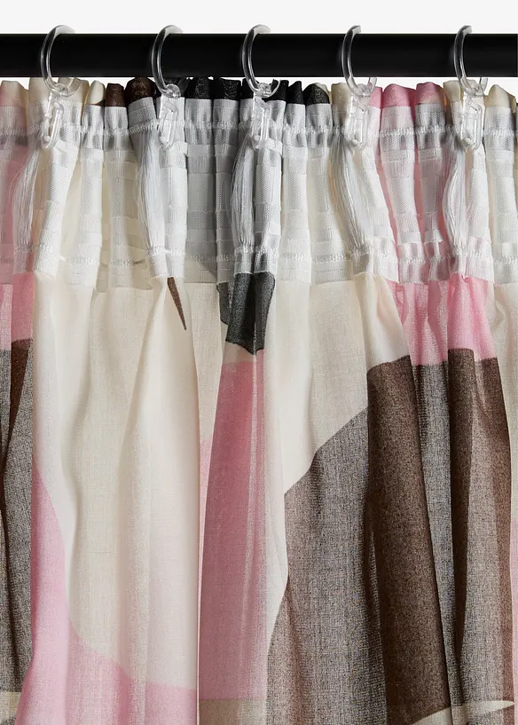 Rideau en polyester recycl&eacute; (1 pce), bonprix