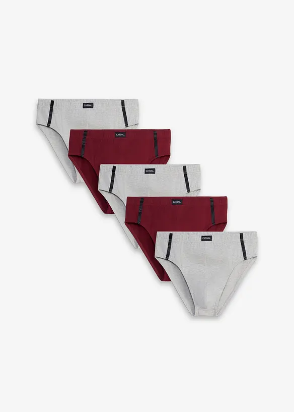 Lot de 5 slips maxi, bonprix