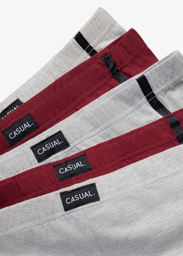 Lot de 5 slips maxi, bonprix