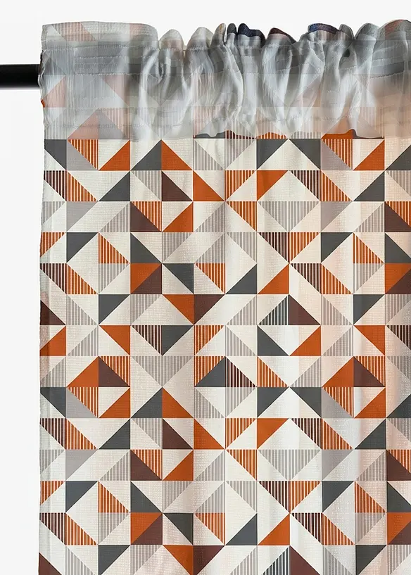Rideau panneau opaque textur&eacute; (1 pce), bonprix