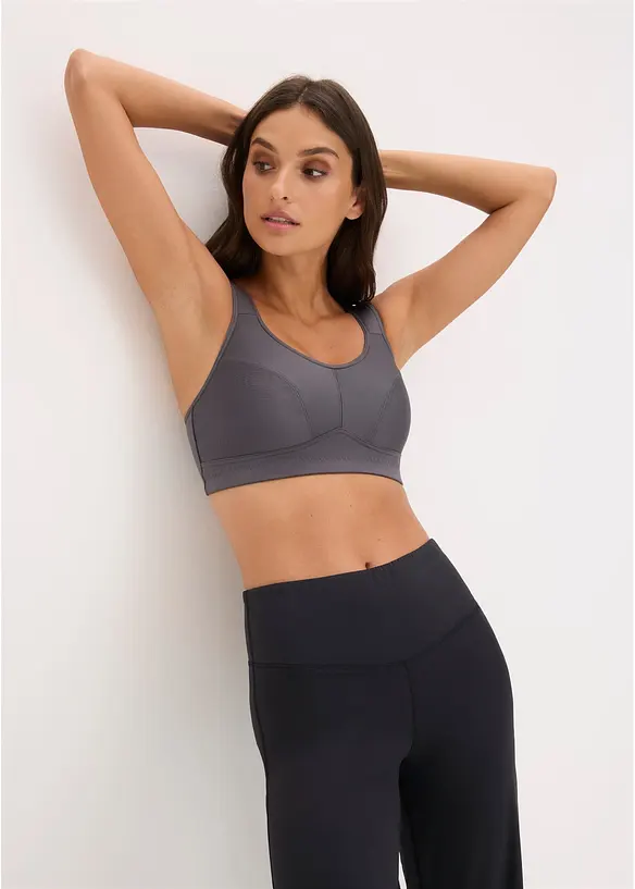 Sport-BH mit mittlerem Halt (2er Pack), bonprix