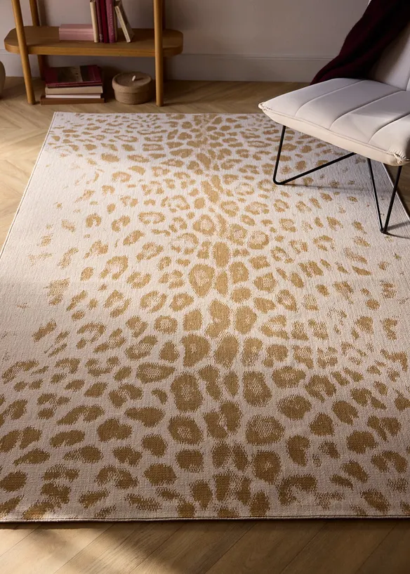 Tapis int&eacute;rieur et ext&eacute;rieur &agrave; motif l&eacute;opard, bonprix