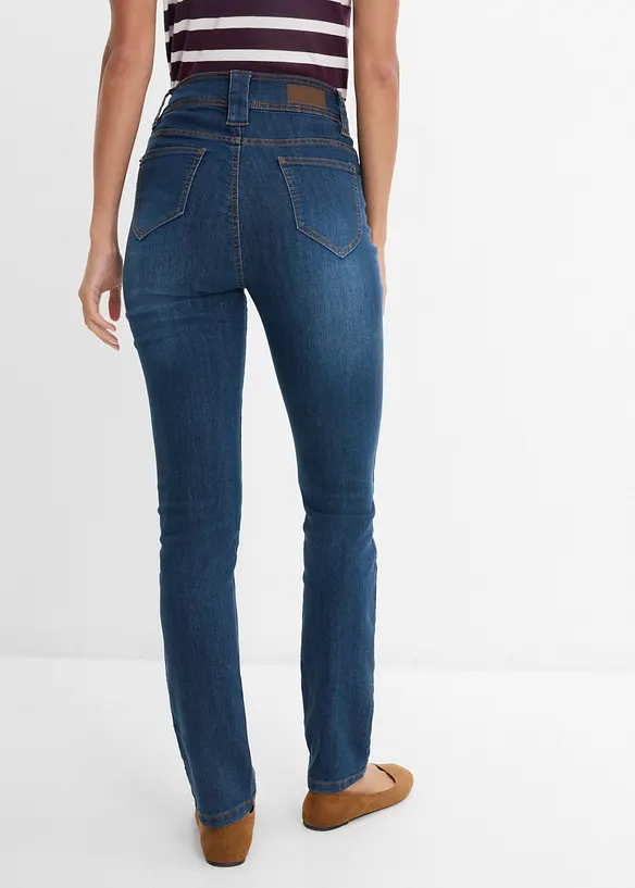 Jean slim taille haute, extensible, bonprix