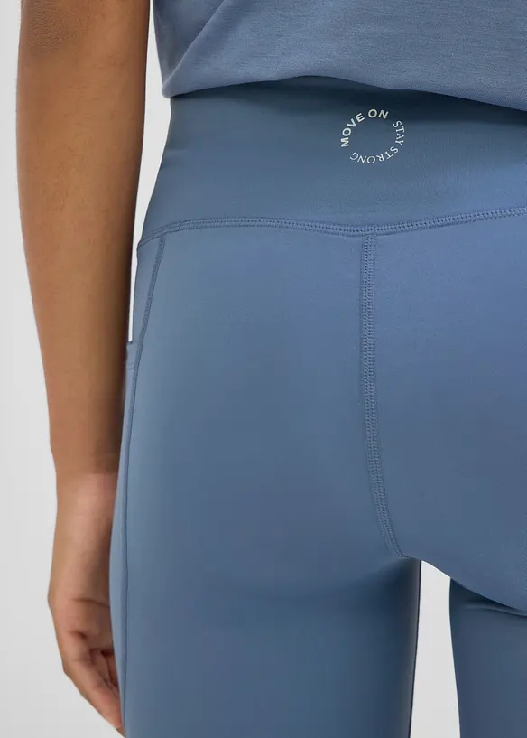 Komfort Sport-Leggings mit Handytasche, schnelltrocknend, bonprix