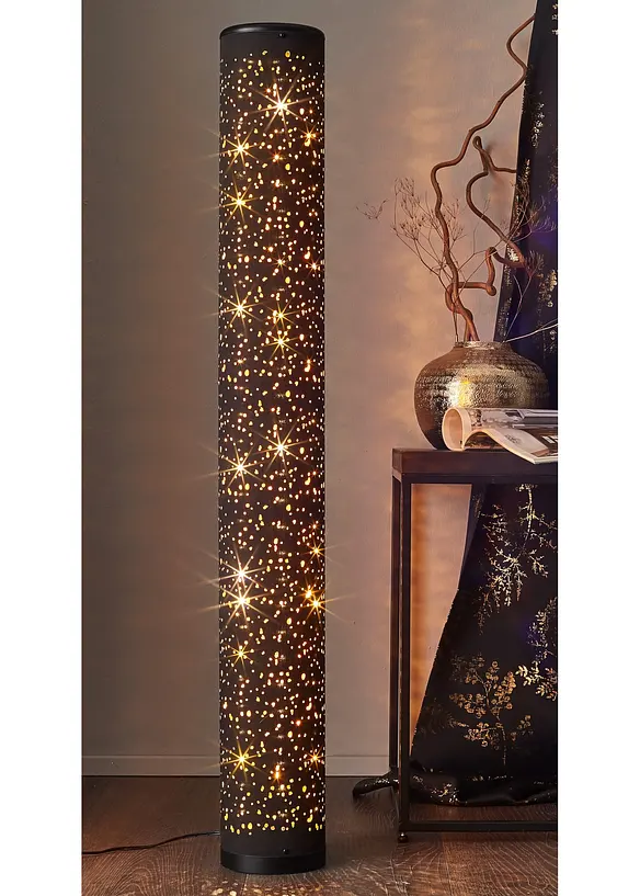 Lampadaire LED avec effet &eacute;toil&eacute;, Trio Leuchten