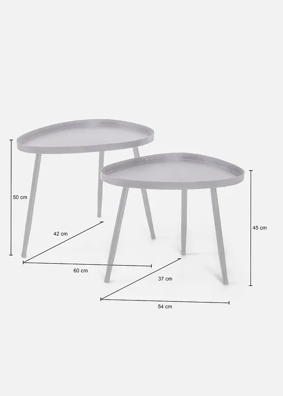 Beistelltische  (2-tlg. Set), bonprix