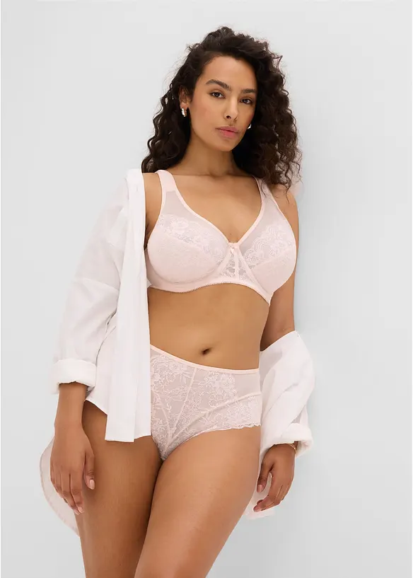 Maxislip mit zarter Spitze (2er Pack), bonprix
