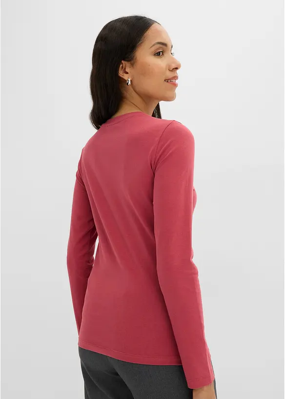 Slim-Fit Shirt mit reiner Bio-Baumwolle (2er Pack), bonprix