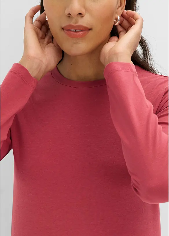 Slim-Fit Shirt mit reiner Bio-Baumwolle (2er Pack), bonprix