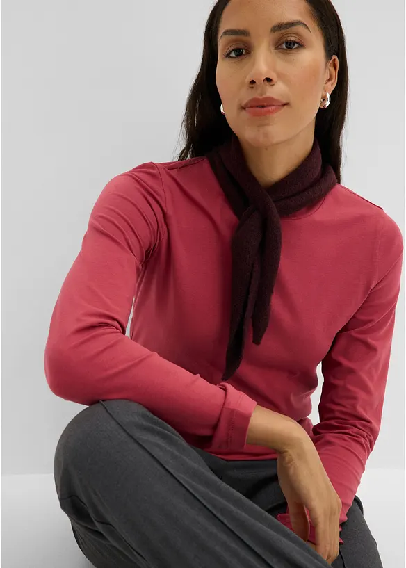 Slim-Fit Shirt mit reiner Bio-Baumwolle (2er Pack), bonprix