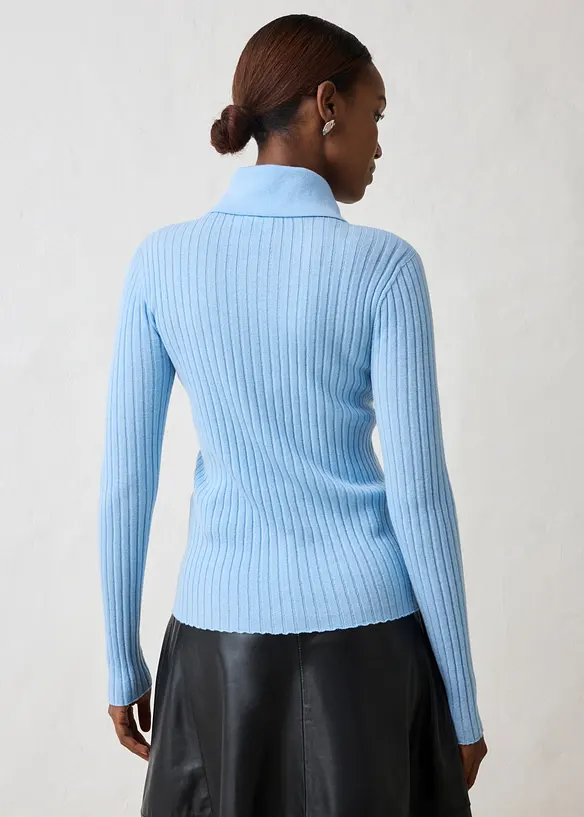 Pull en fine maille de laine m&eacute;rinos, bonprix