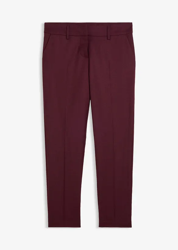 Schmale Hose mit weichem Wollanteil, bonprix