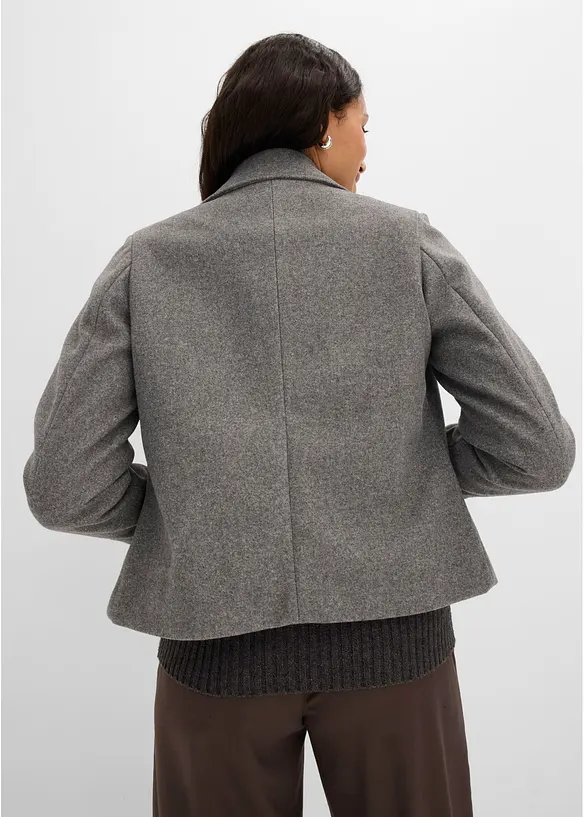 Kurze Jacke in Wolloptik, bonprix