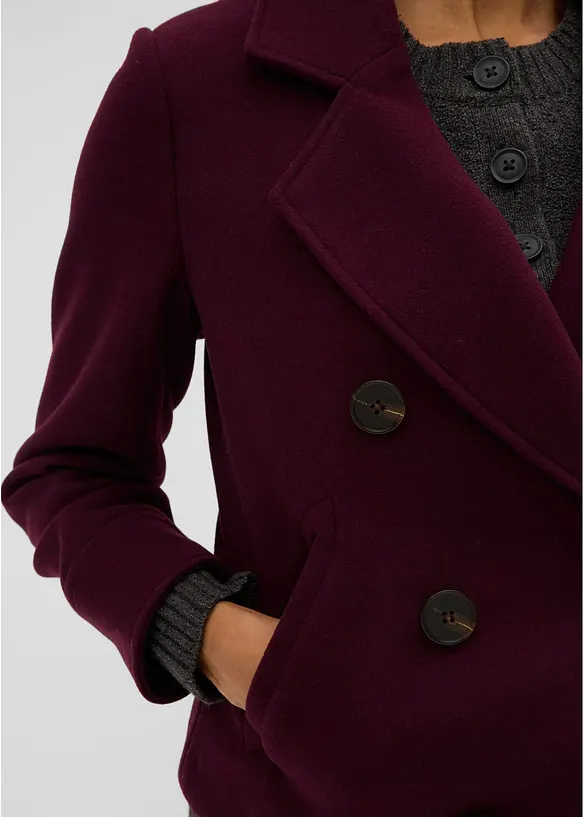 Kurze Jacke in Wolloptik, bonprix