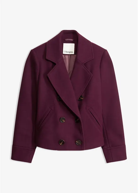 Kurze Jacke in Wolloptik, bonprix