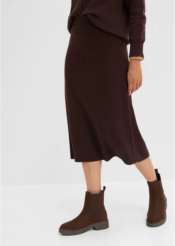 Ausgestellter Strickrock, bonprix