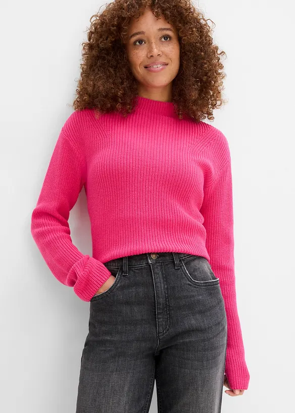 Mom-Jeans High Waist, cropped, bonprix
