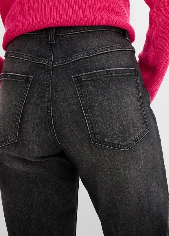 Mom-Jeans High Waist, cropped, bonprix