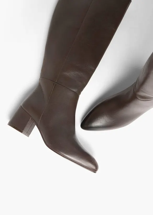 Bottes en cuir, bonprix