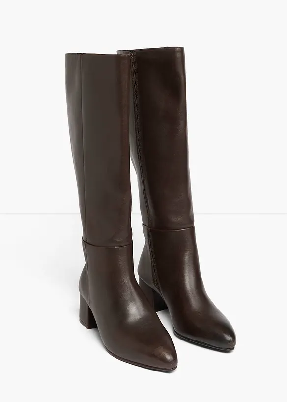 Bottes en cuir, bonprix