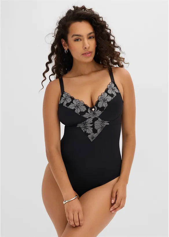 Strong Shape Body ohne B&uuml;gel mit Stickerei, bonprix