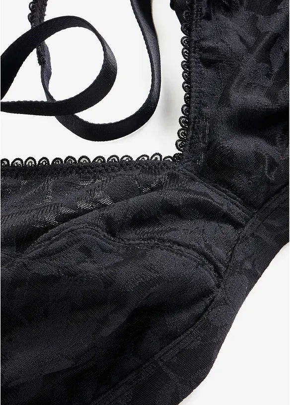 Soutien-gorge bralette sans armatures en mati&egrave;re douce, bonprix