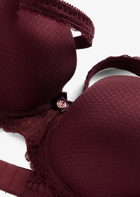 Soutien-gorge &agrave; coques et bretelles rembourr&eacute;es, bonprix