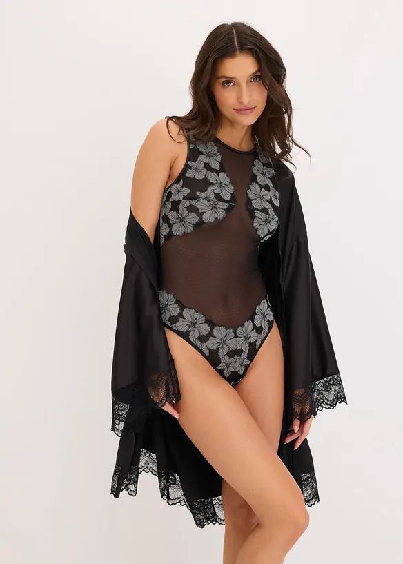 Body-string avec une jolie broderie, bonprix