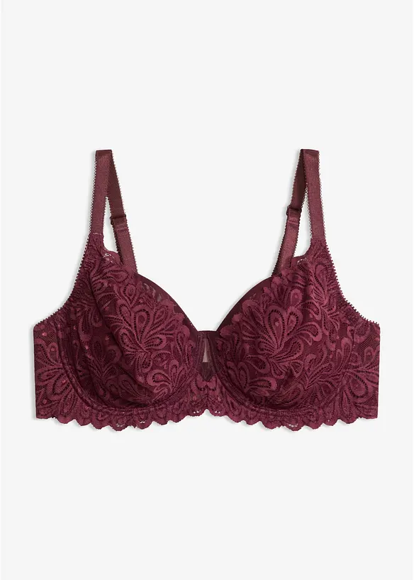 Soutien-gorge &agrave; armatures avec dentelle, bonprix