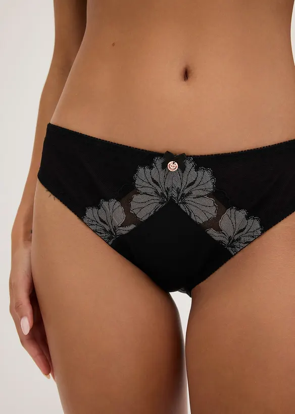 Slip avec broderies, bonprix