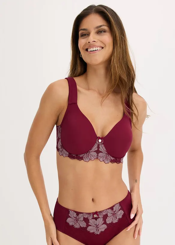 Soutien-gorge moul&eacute; &agrave; bretelles rembourr&eacute;es, bonprix