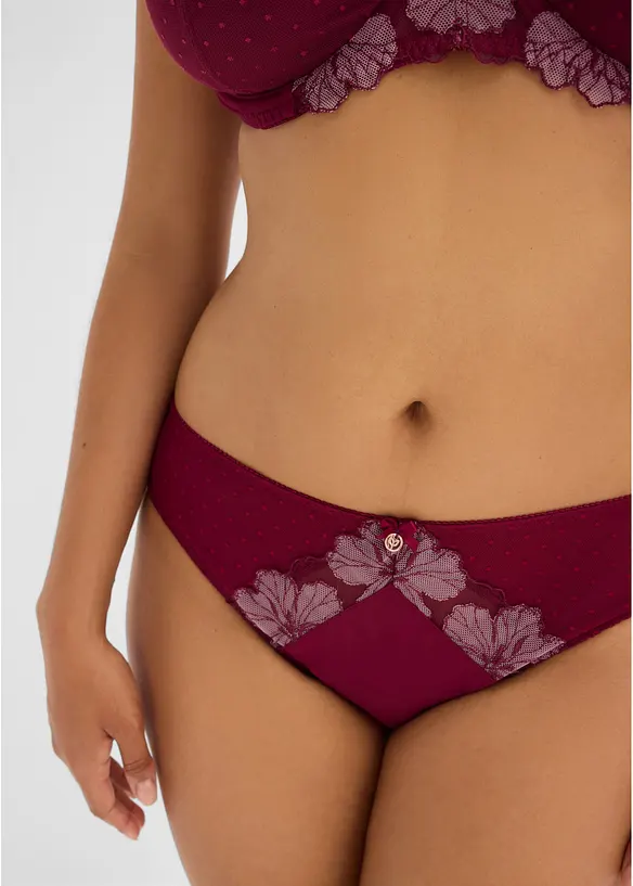 Slip avec broderies, bonprix