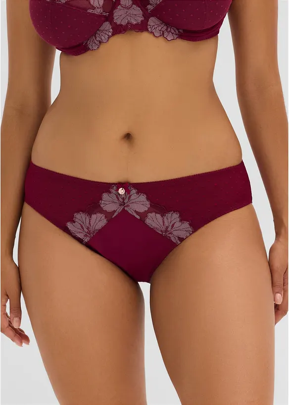 Slip avec broderies, bonprix