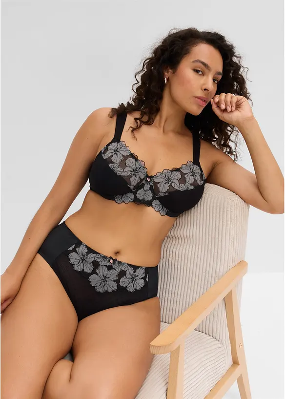 Soutien-gorge minimiseur &agrave; bretelles rembourr&eacute;es, bonprix